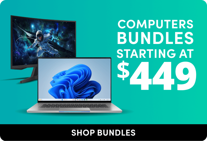 Computer Bundles Starting at $449. Shop Bundles