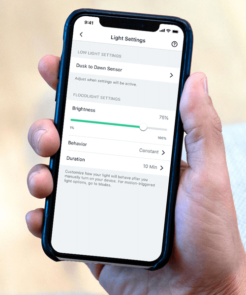 Arlo Custom Control
