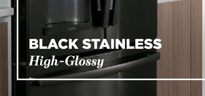 GE Black Stainless High-Glossy