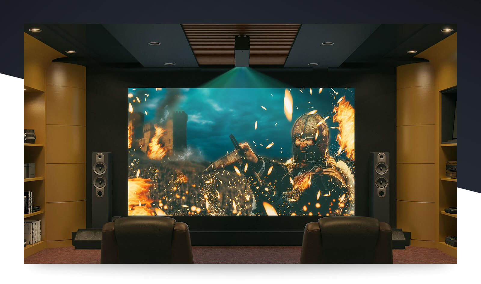 LG Projector Screen Size
