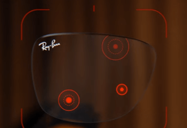 Ray-Ban blue light demonstration