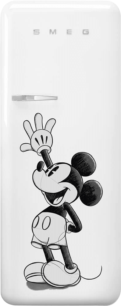 Smeg Mickey Mouse on Fridge