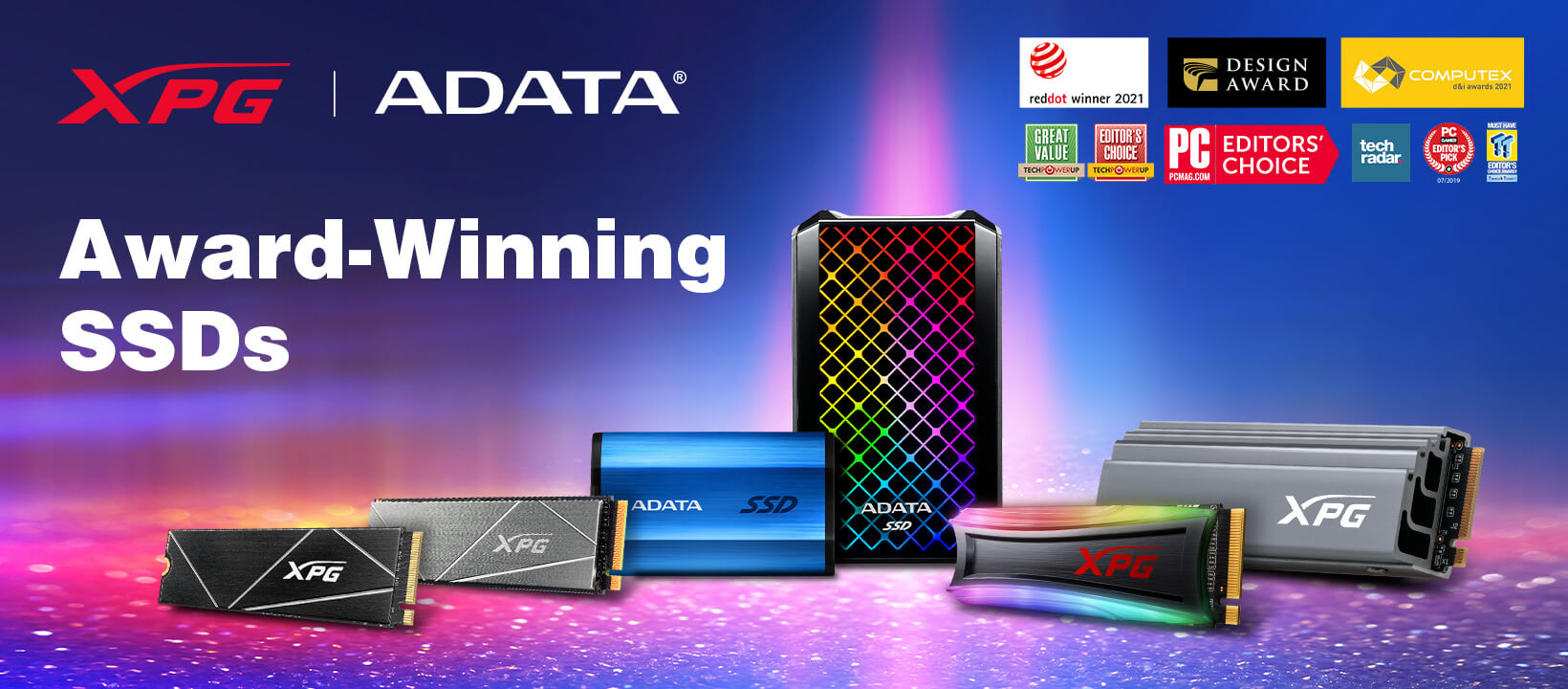 ADATA Award-Winning SSDs
