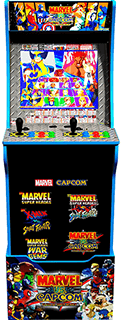 Marvel vs Capcom Arcade Machine with Riser