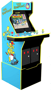 The Simpsons™ Arcade Cabinet with Riser and Stool