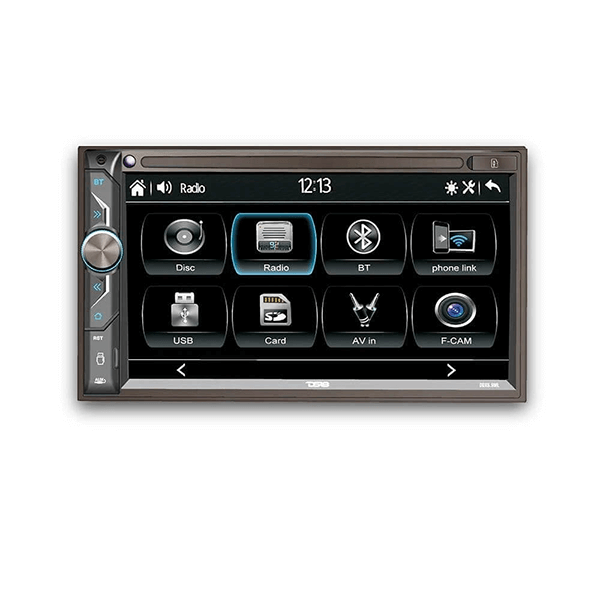 Touchscreen Double-Din Headunit w/ Bluetooth, UBS and Mirror Link