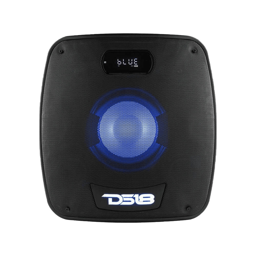 Amplified Self Powered 6.5 inch Party Speaker With LED Light BT and TWS