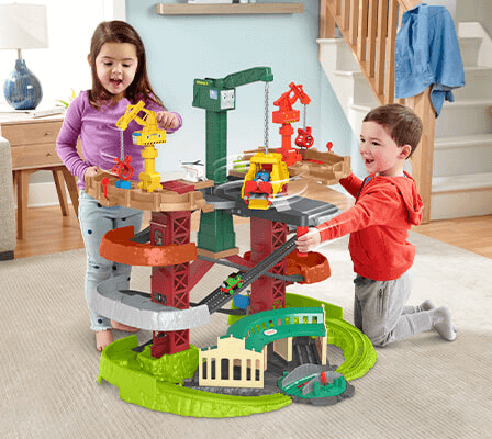 Playsets Image - Kids Playing with Playset
