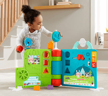 Baby Toys Image - Girl Playing with Playset