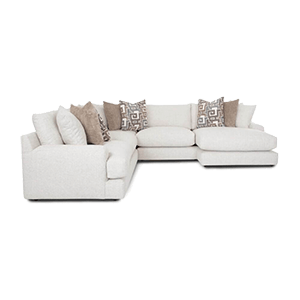 Franklin Corporation - Jude 4 Piece Sectional - Jude Natural