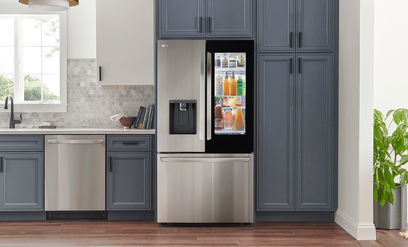 LG Refrigerator in Kitchen