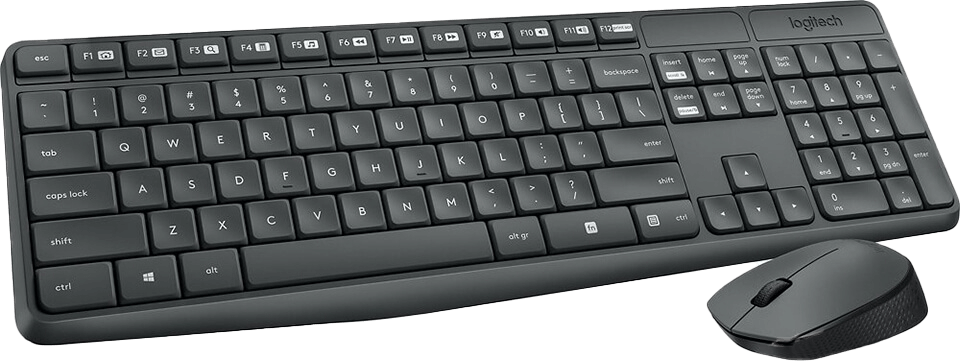 Logitech Keyboard with Mouse