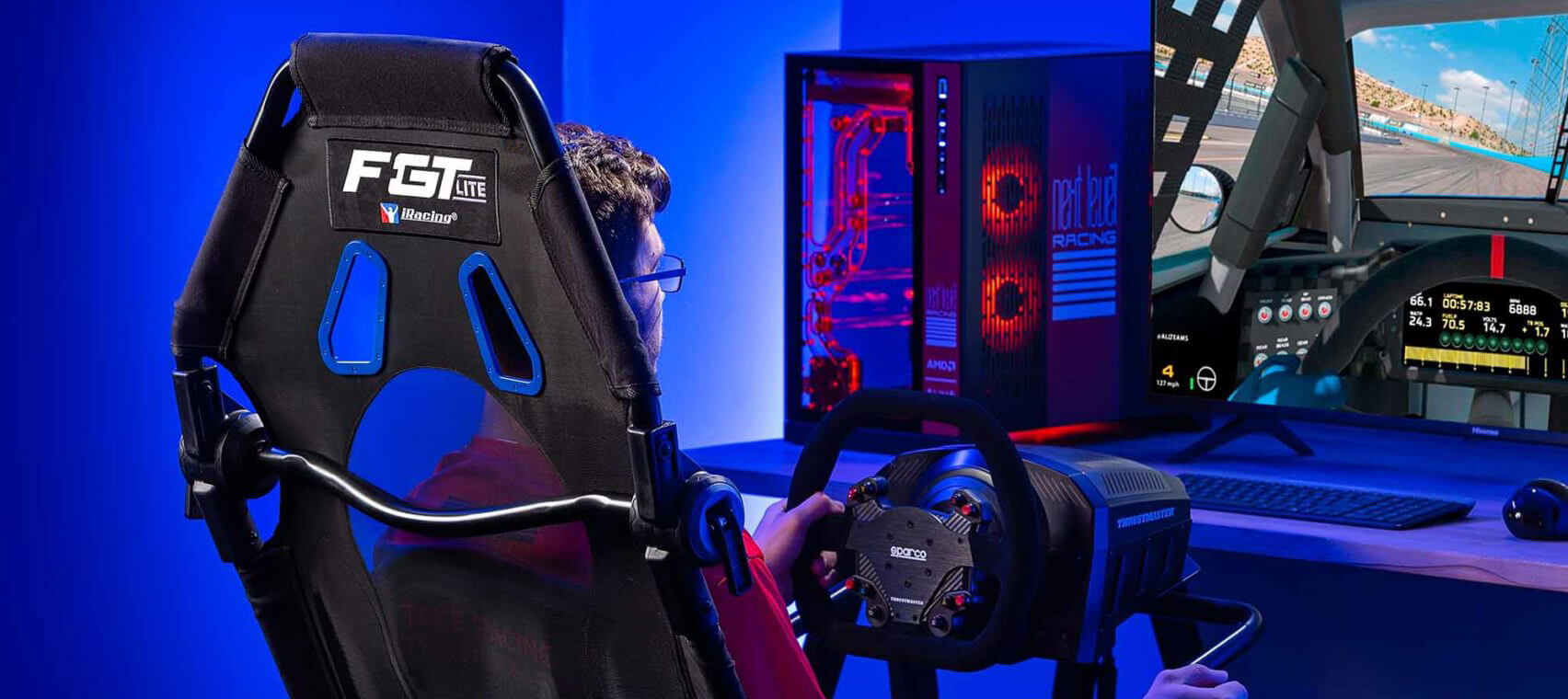 Next Level Racing F-GT Racing Simulator — Gamer Gear Direct