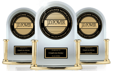 Tempur Pedic J.D. Power Award