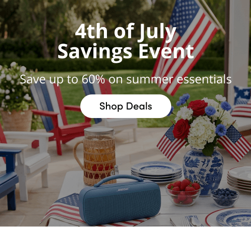 4th Of July Savings Event Save up to 60% on summer essentials