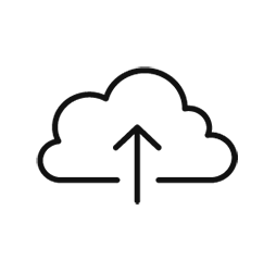Cloud connected icon