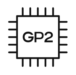 GP2 processor icon