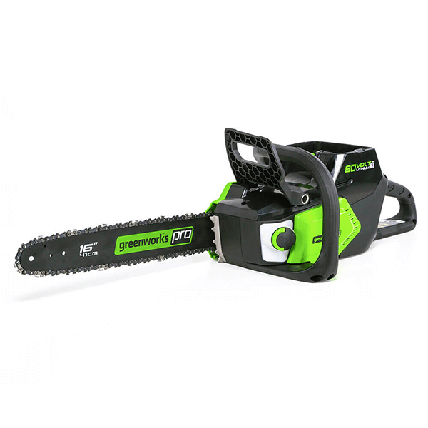 Greenworks 16 inch Pro 80V Brushless Chainsaw w/ 2.0 AH Battery