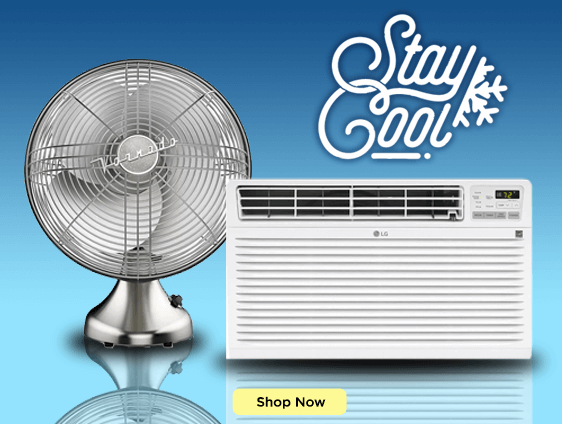 Stay cool shop fans and air conditioners