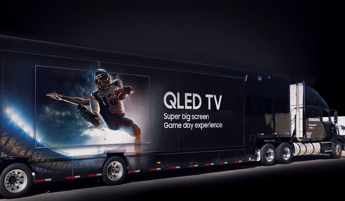 Samsung QLED Truck