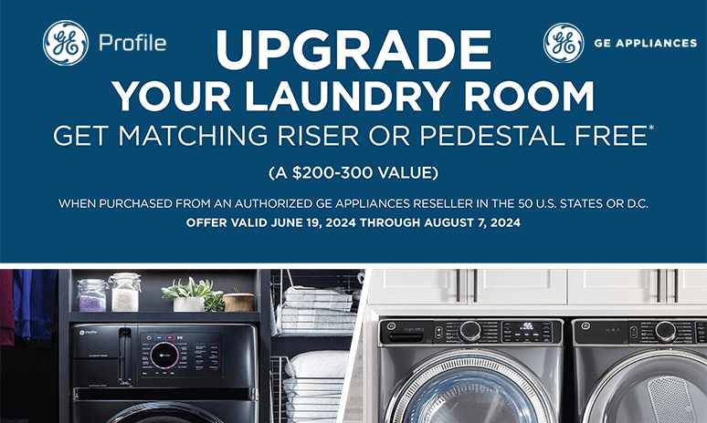 GE Upgrade Your Laundry Room Rebate Rebates Image