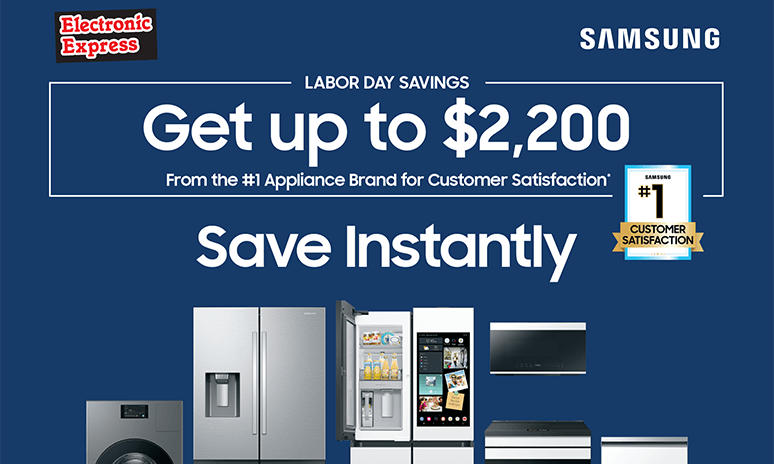 Samsung Save Instantly Labor Day Savings Rebate Rebates Image