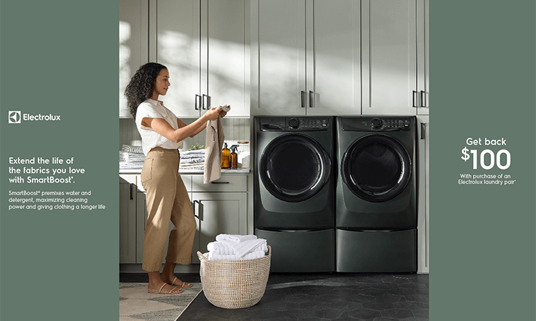 Rebates Image - There's clean, and then there's Electrolux clean October Rebate