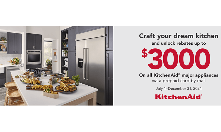 KitchenAid Craft Your Dream Kitchen Rebates Image