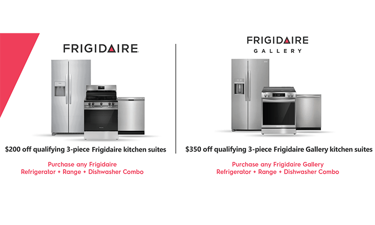 Rebates Image - Frigidaire/Frigidaire Gallery Buy and Save Instantly Kitchen Suites