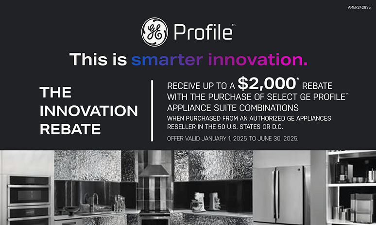 GE Profile The Innovation Rebate Rebates Image