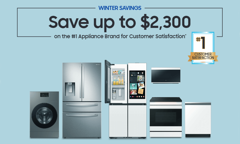 Rebates Image - Samsung Winter Savings