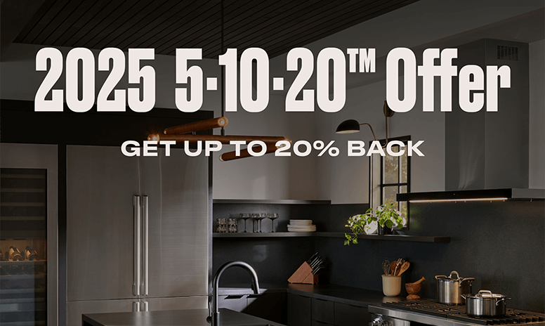 Rebates Image - Dacor 5 10 20 Offer