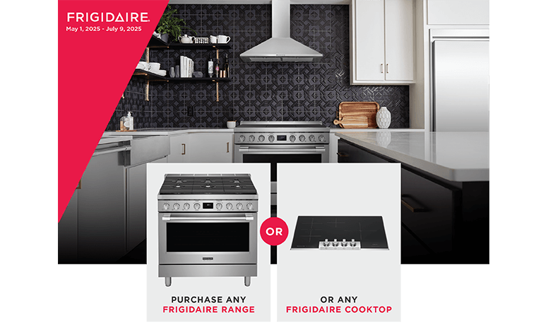 Rebates Image - Frigidaire Range Hood Rebate