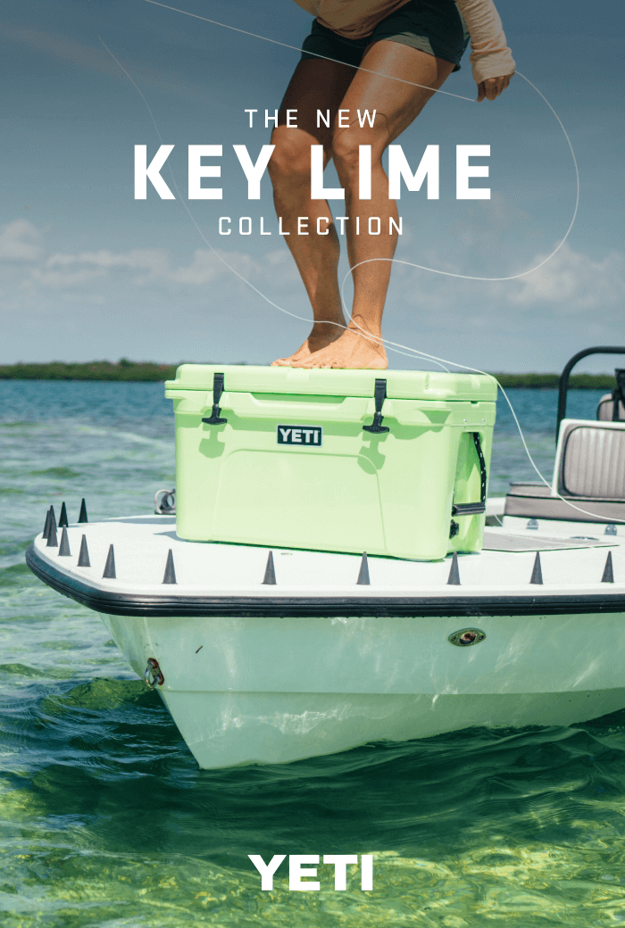 The new Yeti Key Lime collection