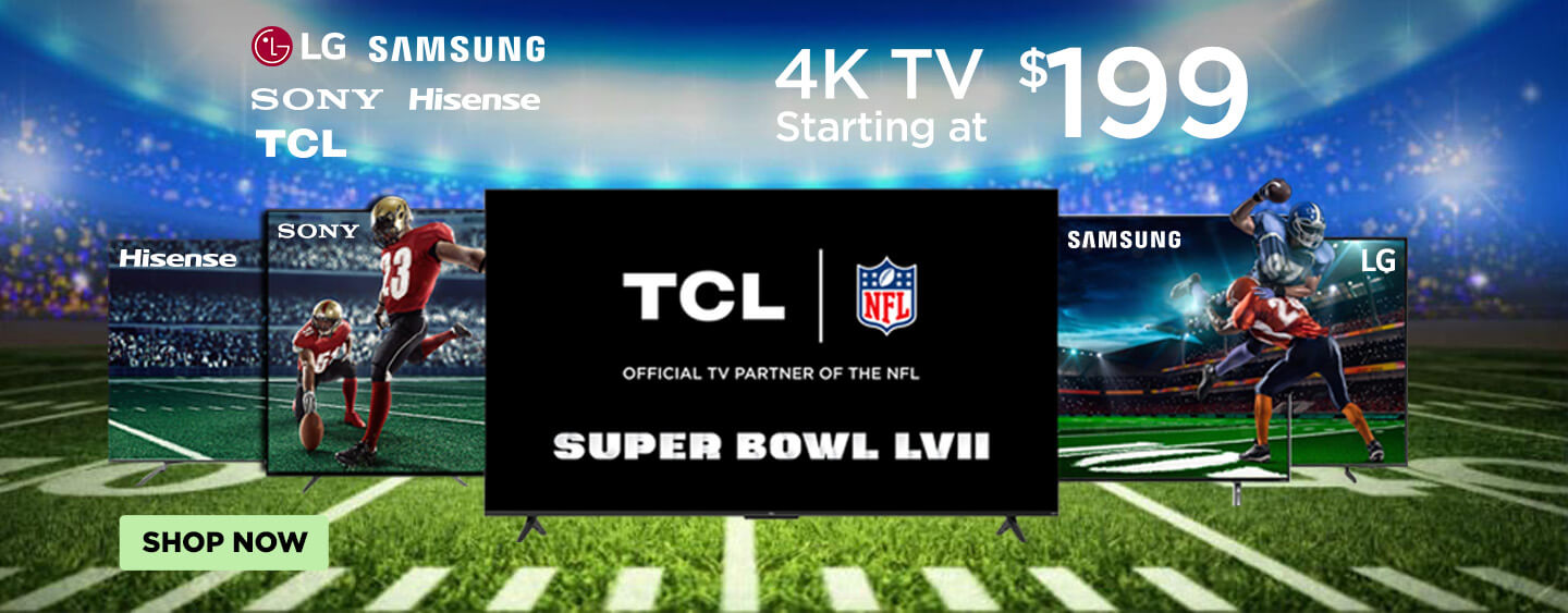 TVs Starting at $199