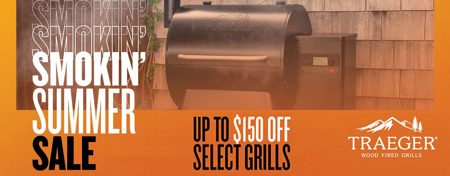 Up to $150 off Traeger Grills