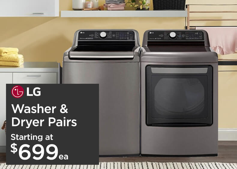 Laundry Starting at $699ea